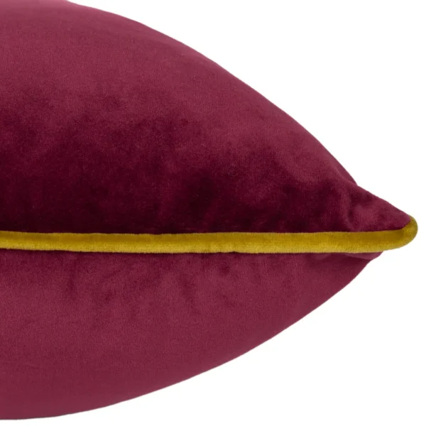 Meridian 55Cm Cushion - Maroon / Moss by Meridian 55Cm Cushion - Maroon / Moss from