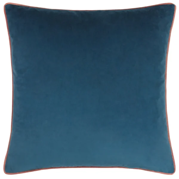 Meridian 55Cm Cushion - Petrol / Blush by Meridian 55Cm Cushion - Petrol / Blush from