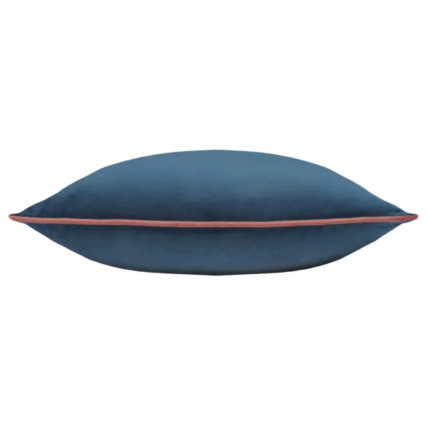 Meridian 55Cm Cushion - Petrol / Blush by Meridian 55Cm Cushion - Petrol / Blush from