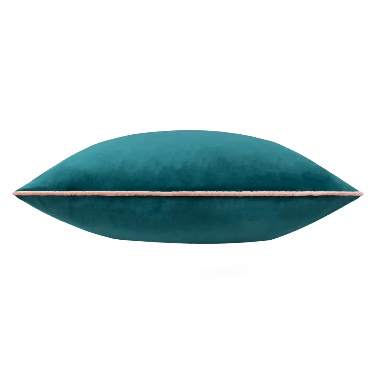 Meridian 55Cm Cushion - Teal / Blush by Meridian 55Cm Cushion - Teal / Blush from