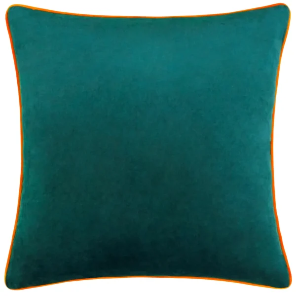 Meridian 55Cm Cushion - Teal / Clementine by Meridian 55Cm Cushion - Teal / Clementine from