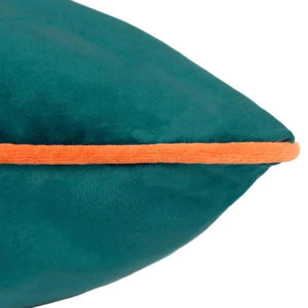 Meridian 55Cm Cushion - Teal / Clementine by Meridian 55Cm Cushion - Teal / Clementine from