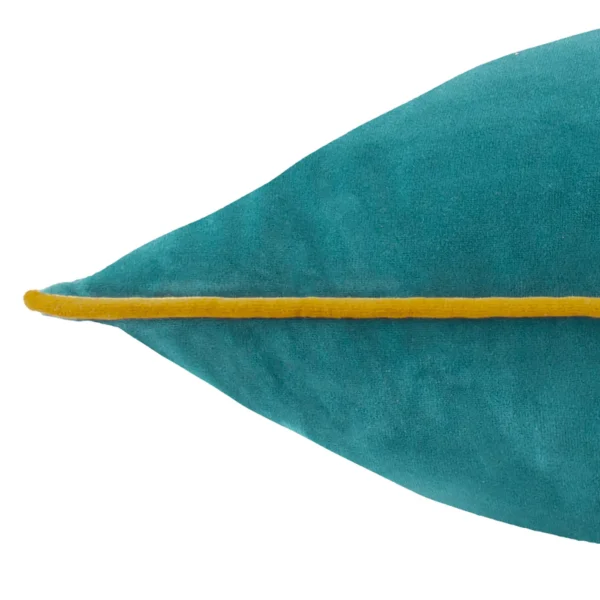 Meridian 55Cm Cushion - Teal / Ochre from