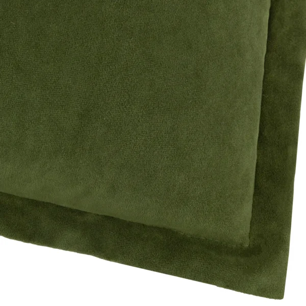 Merton Velvet 55cm Cushion - Olive Oil by Merton Velvet 55cm Cushion - Olive Oil from