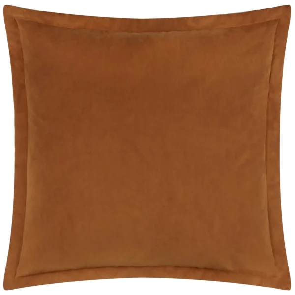Merton Velvet 55cm Cushion - Pecan by Merton Velvet 55cm Cushion - Pecan from