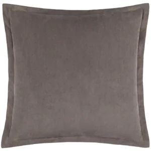 Merton Velvet 55cm Cushion - Taupe