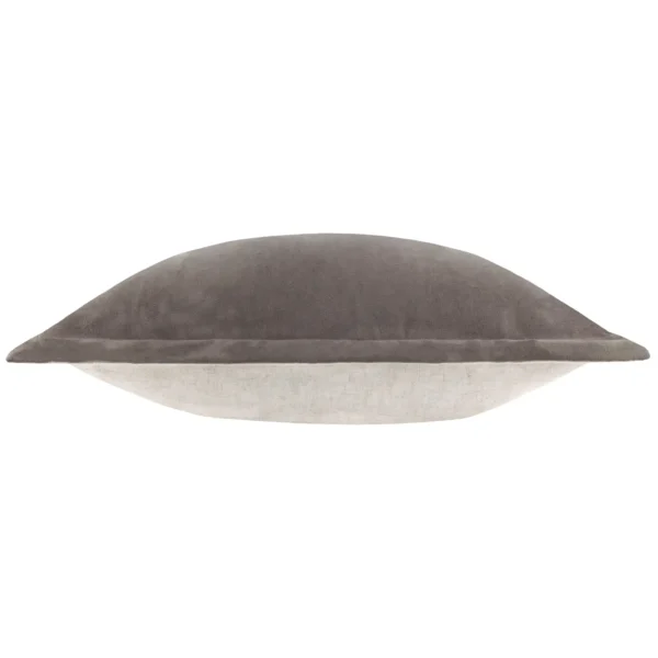 Merton Velvet 55cm Cushion - Taupe by Merton Velvet 55cm Cushion - Taupe from