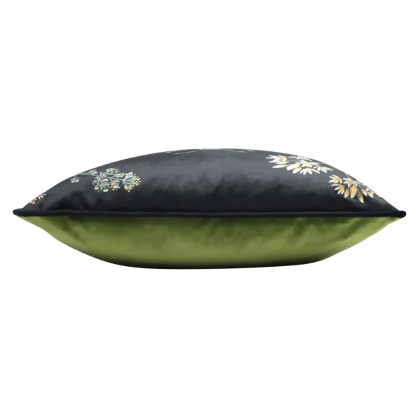 Midnight Garden Bee 43cm Cushion - Black by Midnight Garden Bee 43cm Cushion - Black from