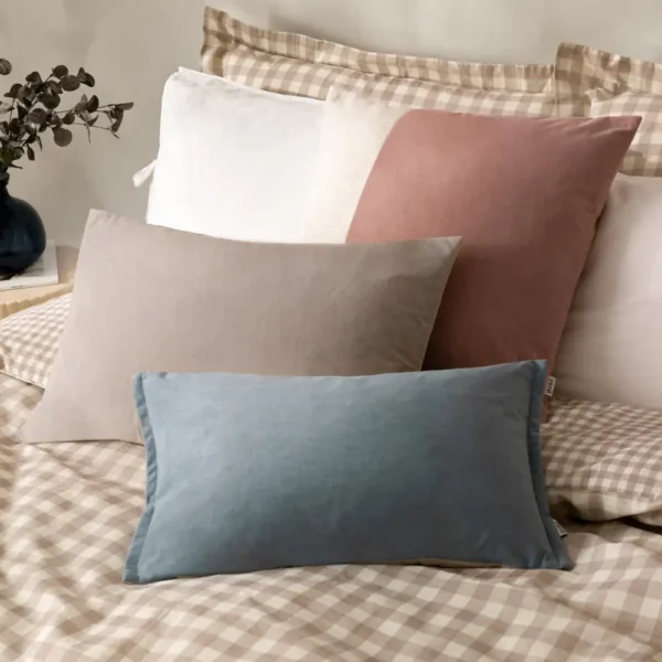 Morden Velvet 50cm Cushion - Dusty Rose by Morden Velvet 50cm Cushion - Dusty Rose from