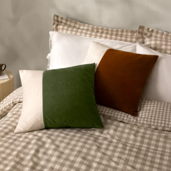Morden Velvet 50cm Cushion - Olive Oil by Morden Velvet 50cm Cushion - Olive Oil from