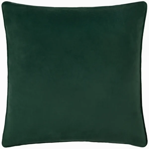 Odisha Exotic Bird Embroidered 45cm Cushion - Emerald from