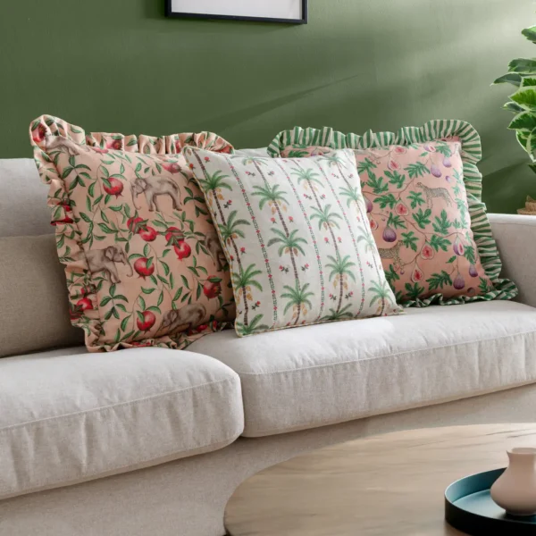 Okara Palm 45cm Cushion - Multi by Okara Palm 45cm Cushion - Multi from