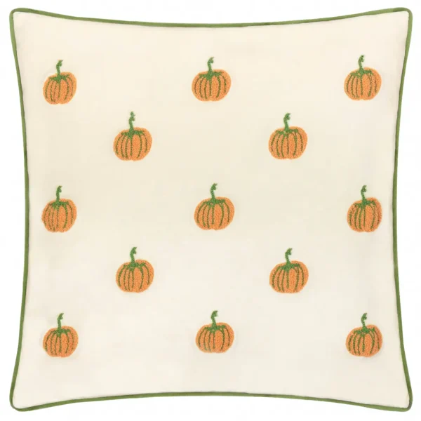 Pumpkin Spice Tufted Velvet 45cm Cushion - Multi by Pumpkin Cushion