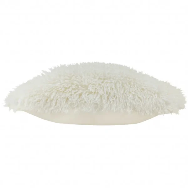 Rowan Faux Fur 50cm Cushion - Ecru from