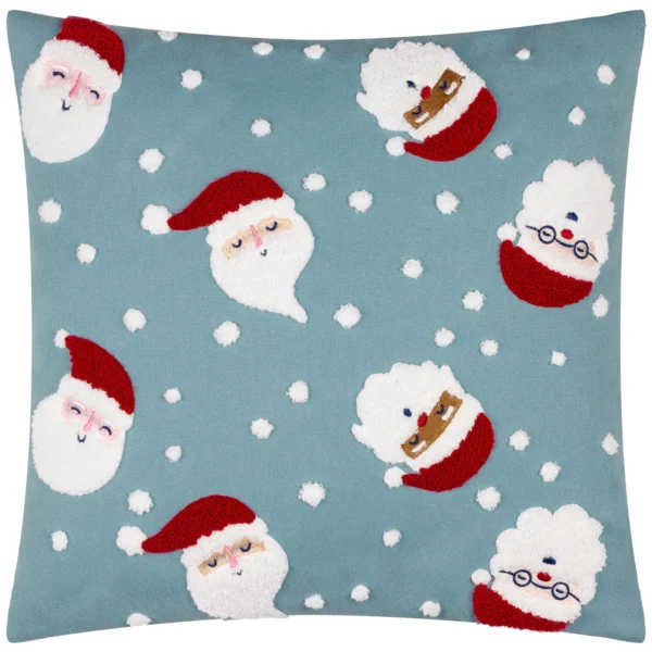 Santas Tufted 45cm Cushion - Multi by Santas Tufted 45cm Cushion - Multi from
