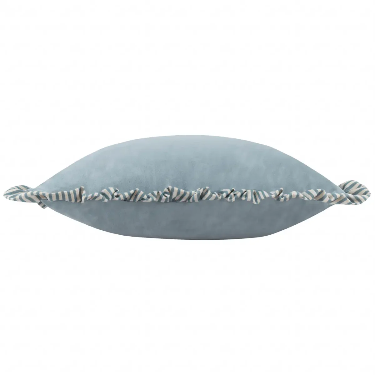 Solene Ruffle 45cm Cushion - Blue from
