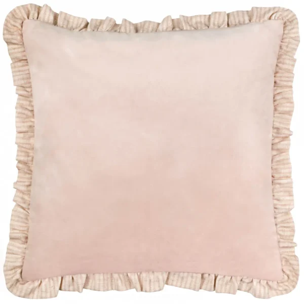 Solene Ruffle 45cm Cushion - Pink by Solene Ruffle 45cm Cushion - Pink from