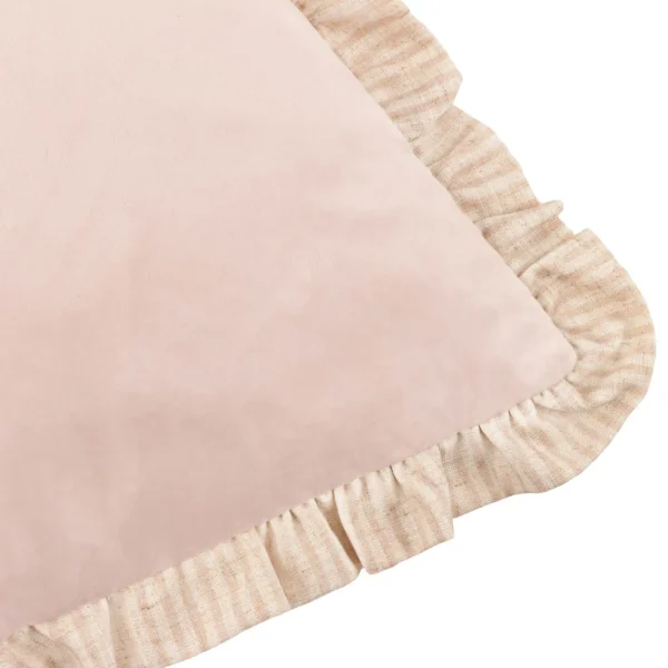 Solene Ruffle 45cm Cushion - Pink by Solene Ruffle 45cm Cushion - Pink from