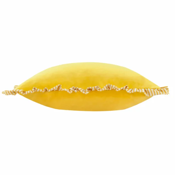 Solene Ruffle 45cm Cushion - Yellow by Solene Ruffle 45cm Cushion - Yellow from