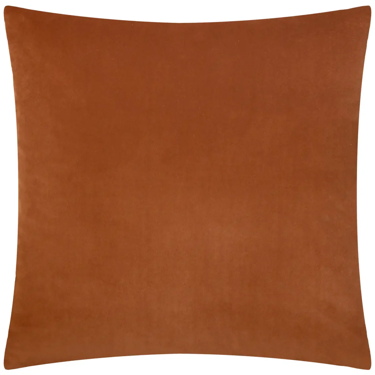 Savoy Stripe Velvet 50cm Cushion - Brick by Savoy Stripe Velvet 50cm Cushion - Brick from
