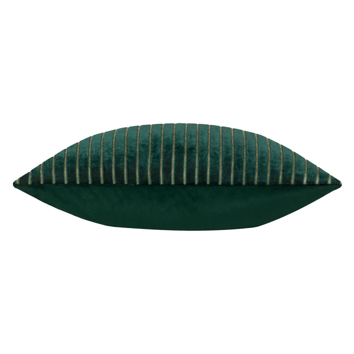 Savoy Stripe Velvet 50cm Cushion - Emerald by Savoy Stripe Velvet 50cm Cushion - Emerald from