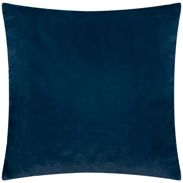 Savoy Stripe Velvet 50cm Cushion - Navy by Savoy Stripe Velvet 50cm Cushion - Navy from