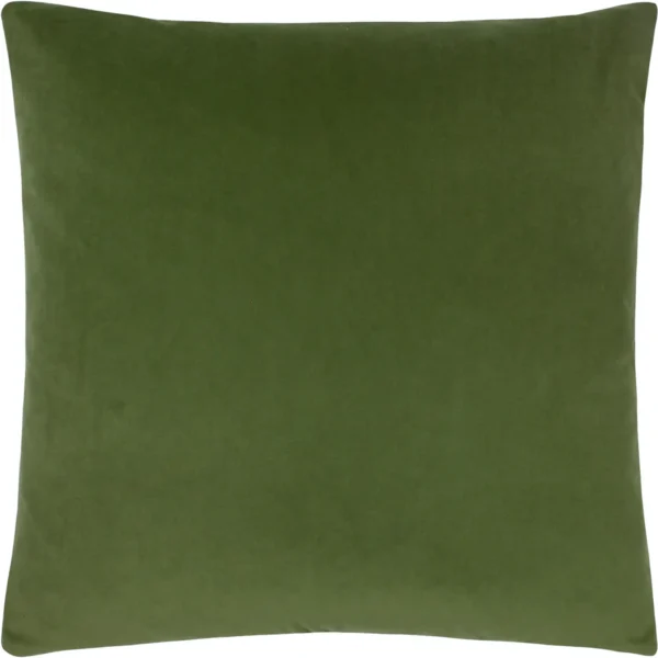 Sunningdale Velvet 50cm Cushion - Olive by Sunningdale Velvet 50cm Cushion - Olive from