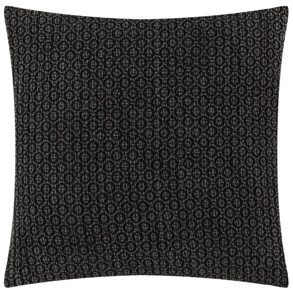 Tryfan Textured 50cm Cushion - Black from