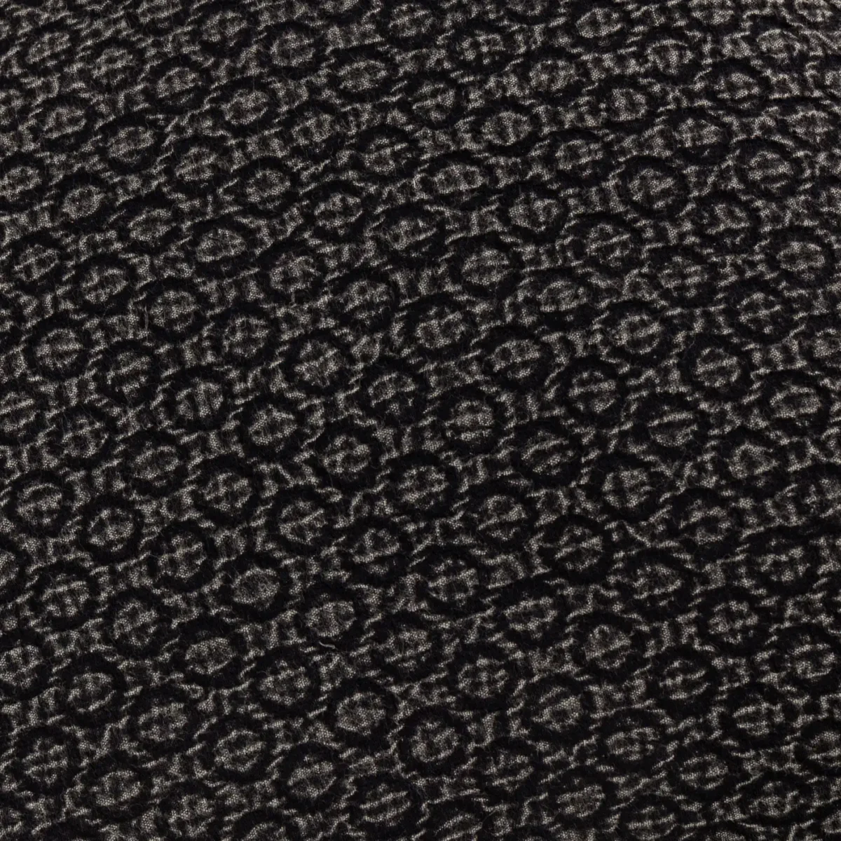 Tryfan Textured 50cm Cushion - Black by Tryfan Textured 50cm Cushion - Black from