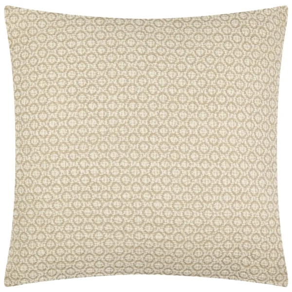 Tryfan Textured 50cm Cushion - Natural by Tryfan Textured 50cm Cushion - Natural from
