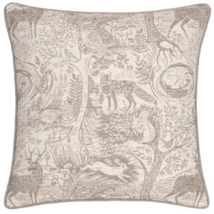 Winter Woods Animal 50cm Cushion - Taupe