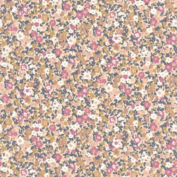 purple botanical wallpaper from casadeco