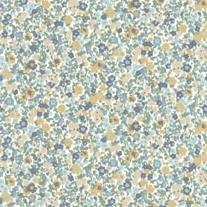 green botanical wallpaper from casadeco