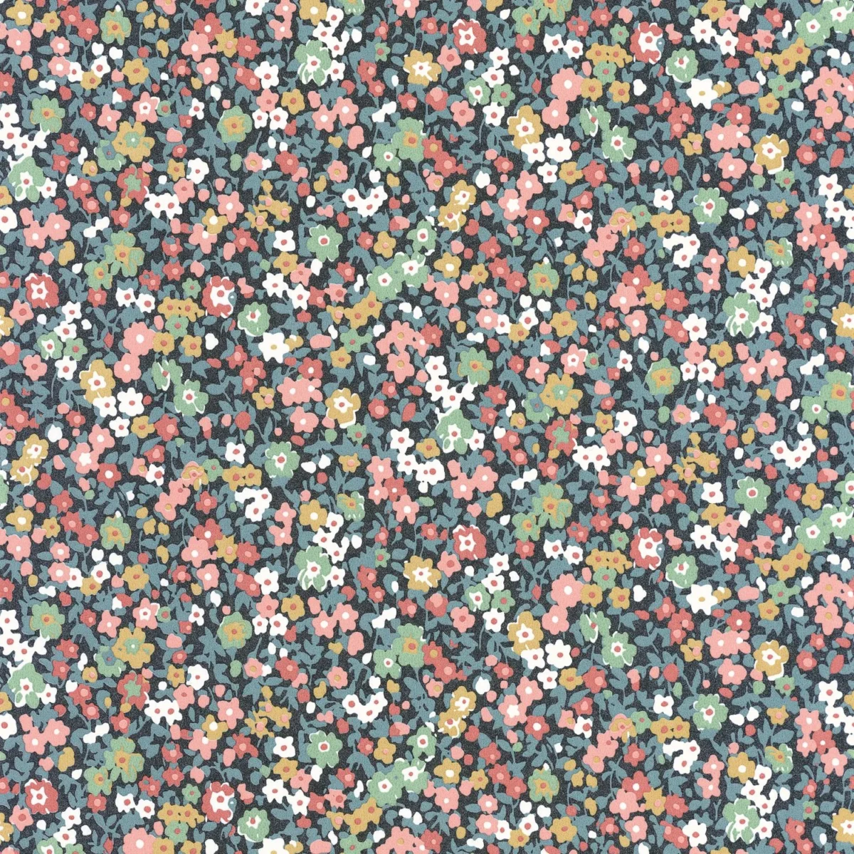 multicolour botanical wallpaper from casadeco