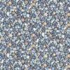 blue botanical wallpaper from casadeco