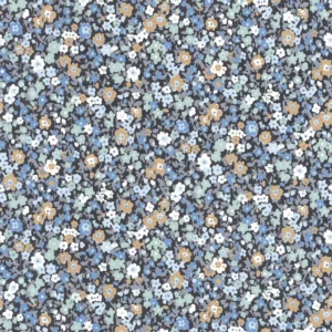 blue botanical wallpaper from casadeco