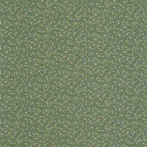 green botanical wallpaper from casadeco