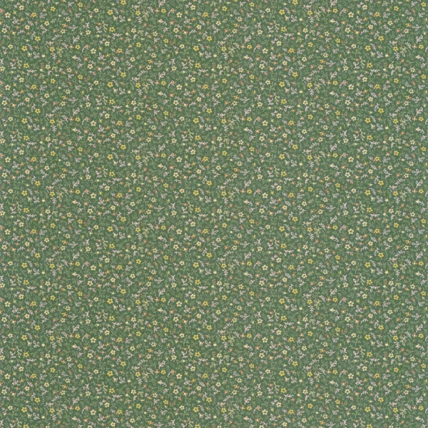 green botanical wallpaper from casadeco