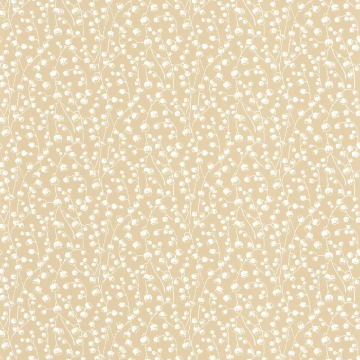Lily Of The Valley Wallpaper - Ficelle swatch