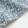 blue botanical wallpaper