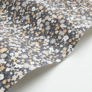 black-grey botanical wallpaper