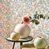 multicolour botanical wallpaper
