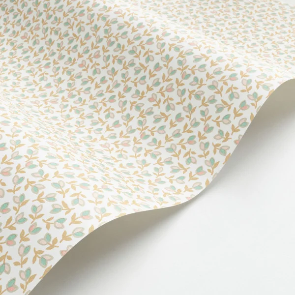 Darwin Tulip Wallpaper - Camel / Rose by yellow botanical wallpaper