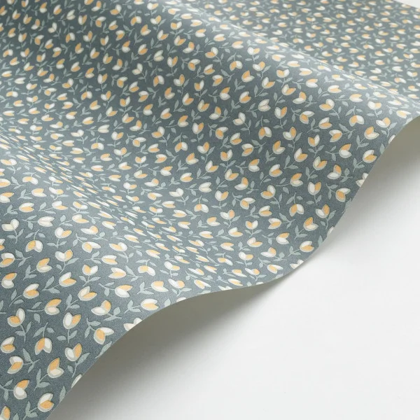 Darwin Tulip Wallpaper - Vert Anglais by green botanical wallpaper