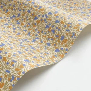 yellow botanical wallpaper