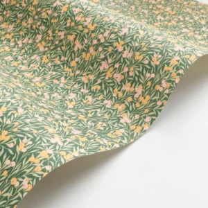 green botanical wallpaper