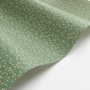 green botanical wallpaper