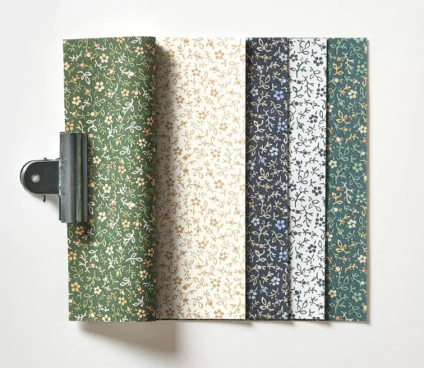 Myosotis Wallpaper - Bleu Paon by blue botanical wallpaper