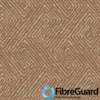 BROWN GEOMETRIC FABRIC