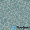 BLUE WEB DESIGN FABRIC
